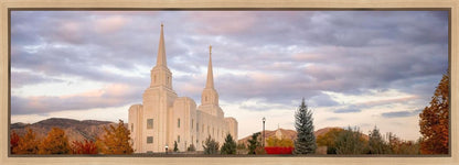 Brigham City Temple Seasons Change