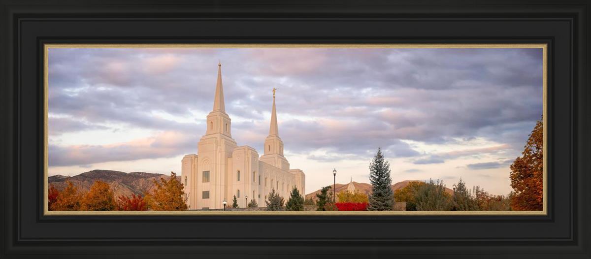 Brigham City Temple Seasons Change