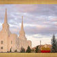 Brigham City Temple Seasons Change