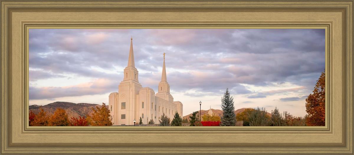 Brigham City Temple Seasons Change