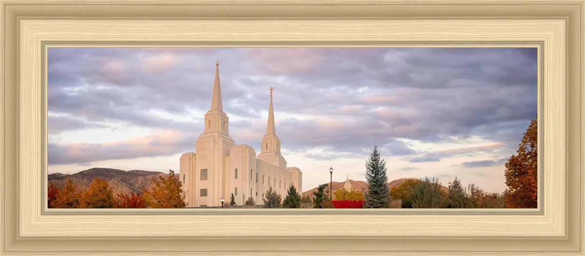 Brigham City Temple Seasons Change