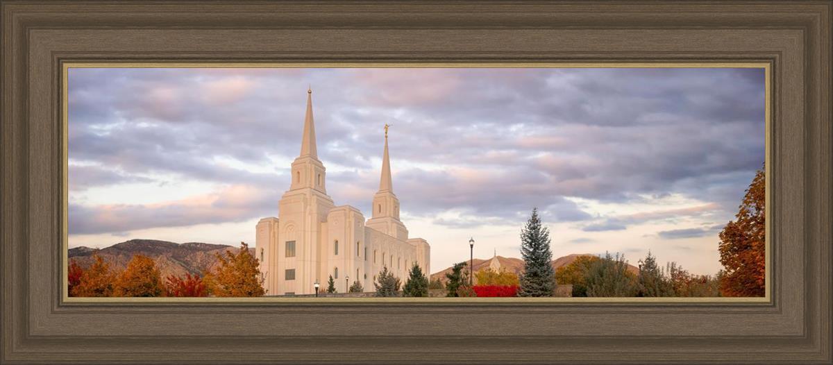 Brigham City Temple Seasons Change