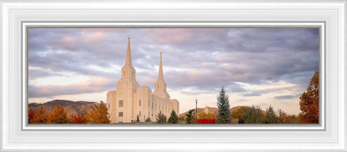 Brigham City Temple Seasons Change
