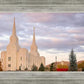 Brigham City Temple Seasons Change
