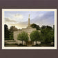 Winter Quarters Temple Rainy Evening