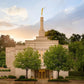 Winter Quarters Temple Rainy Evening
