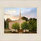 Winter Quarters Temple Rainy Evening