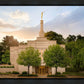 Winter Quarters Temple Rainy Evening