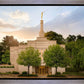 Winter Quarters Temple Rainy Evening