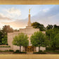 Winter Quarters Temple Rainy Evening