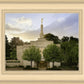 Winter Quarters Temple Rainy Evening