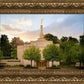 Winter Quarters Temple Rainy Evening