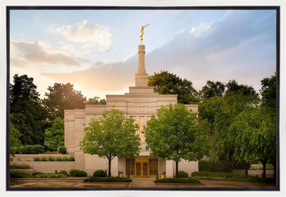 Winter Quarters Temple Rainy Evening