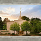 Winter Quarters Temple Rainy Evening