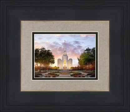 Brigham City Temple Autumn Panorama