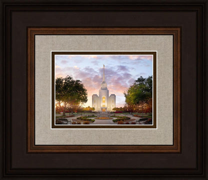 Brigham City Temple Autumn Panorama