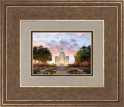 Brigham City Temple Autumn Panorama