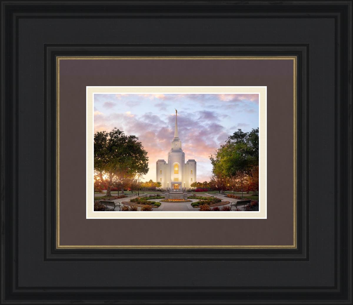 Brigham City Temple Autumn Panorama