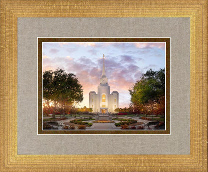 Brigham City Temple Autumn Panorama