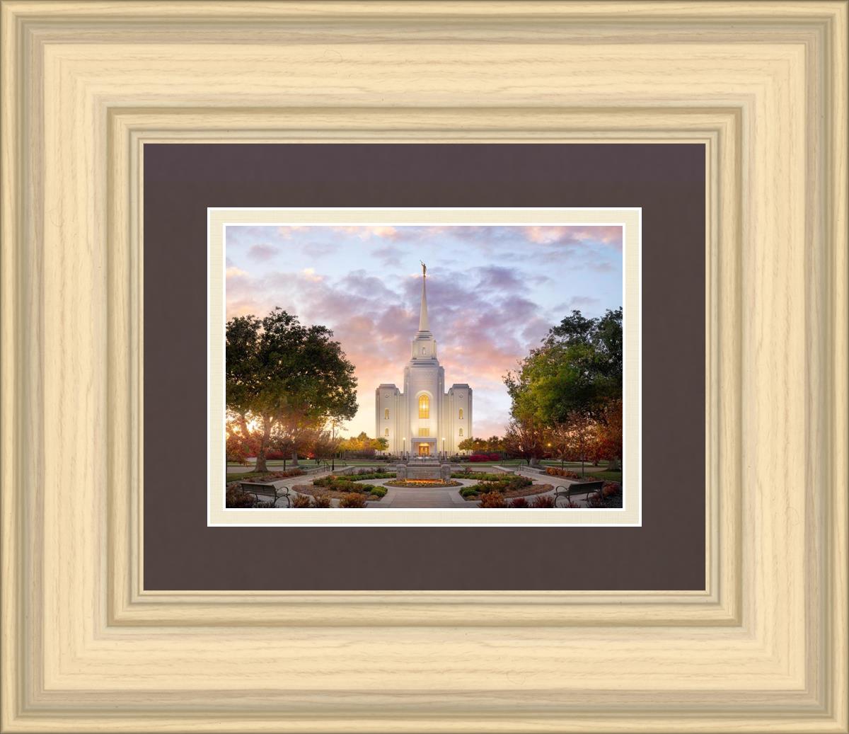 Brigham City Temple Autumn Panorama