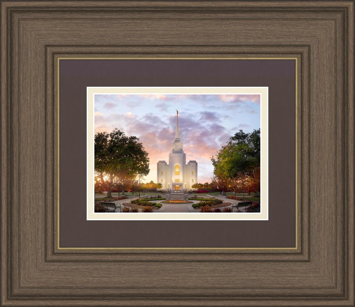 Brigham City Temple Autumn Panorama