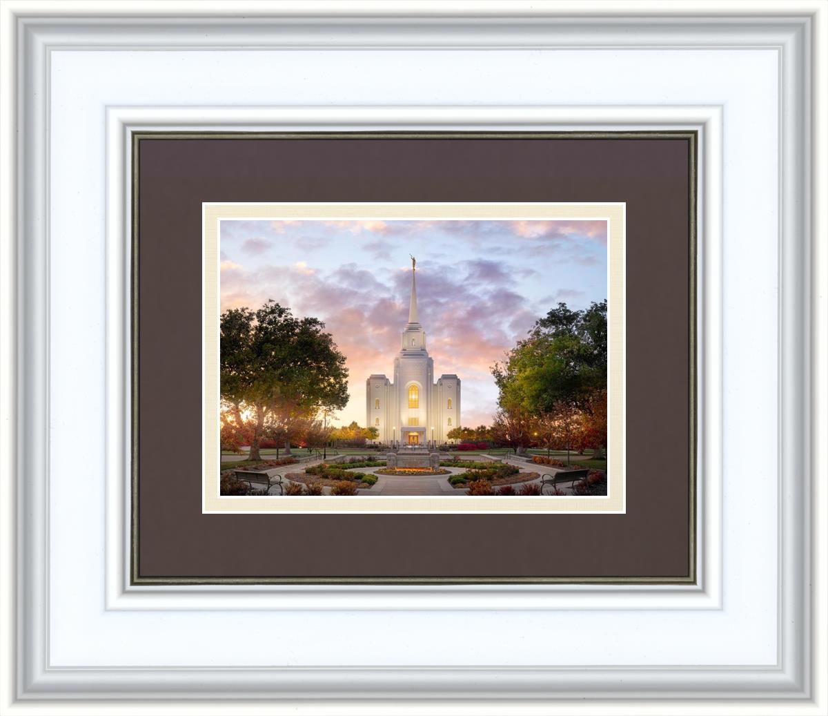 Brigham City Temple Autumn Panorama