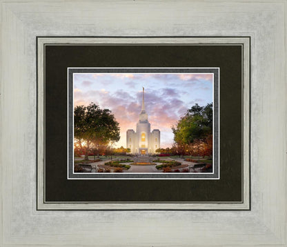 Brigham City Temple Autumn Panorama