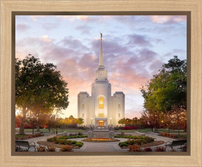 Brigham City Temple Autumn Panorama