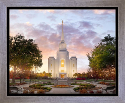 Brigham City Temple Autumn Panorama