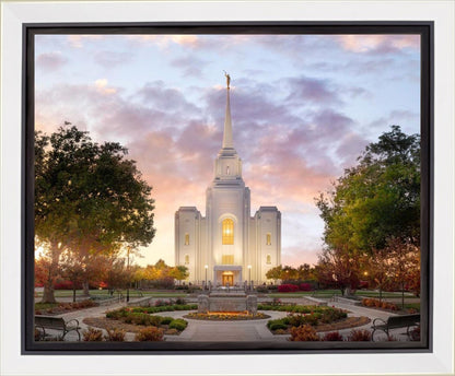 Brigham City Temple Autumn Panorama