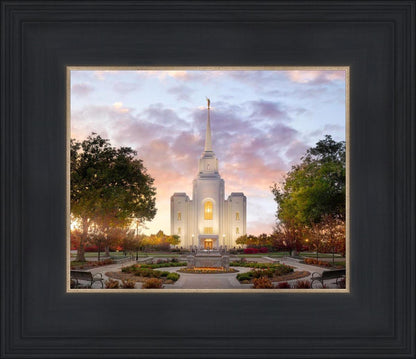 Brigham City Temple Autumn Panorama