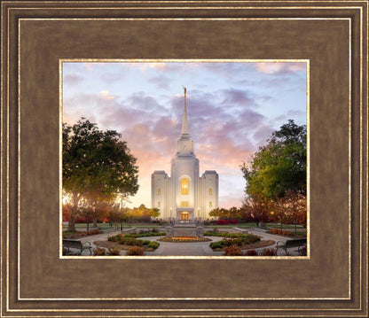 Brigham City Temple Autumn Panorama
