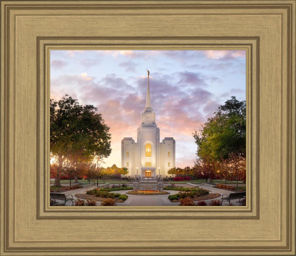 Brigham City Temple Autumn Panorama