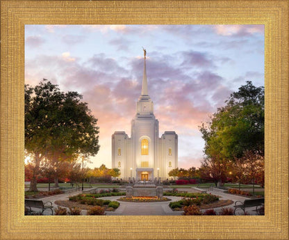 Brigham City Temple Autumn Panorama
