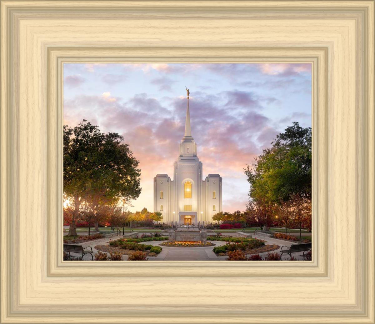 Brigham City Temple Autumn Panorama