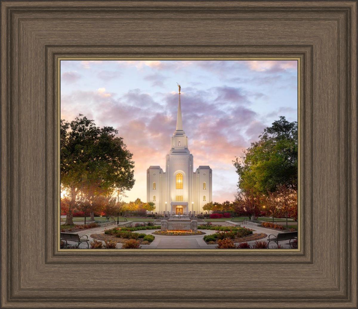 Brigham City Temple Autumn Panorama