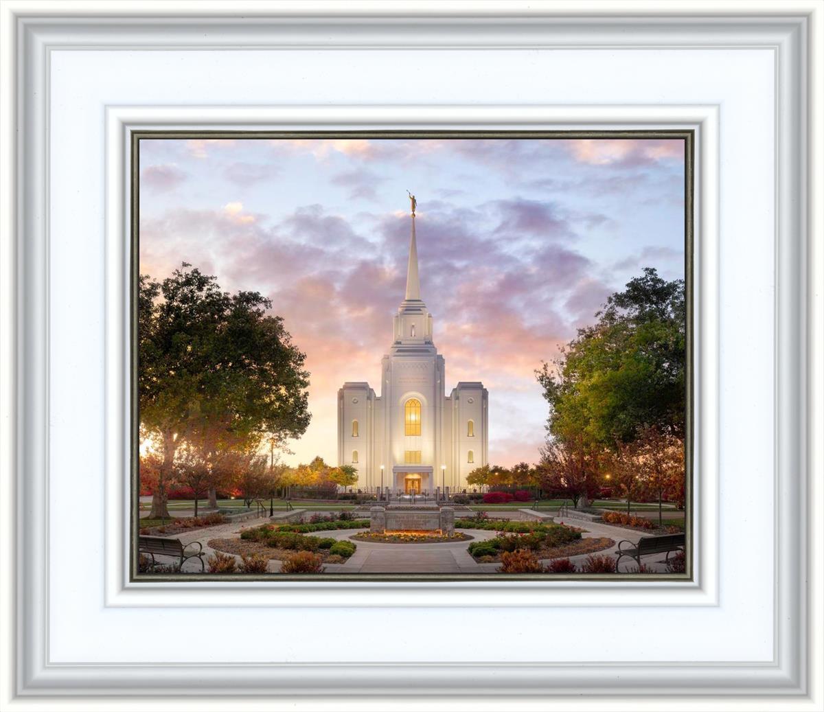 Brigham City Temple Autumn Panorama