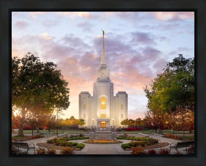 Brigham City Temple Autumn Panorama
