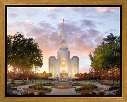 Brigham City Temple Autumn Panorama