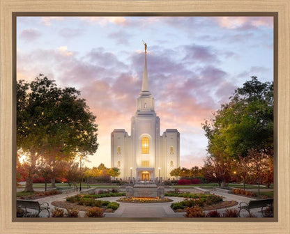 Brigham City Temple Autumn Panorama