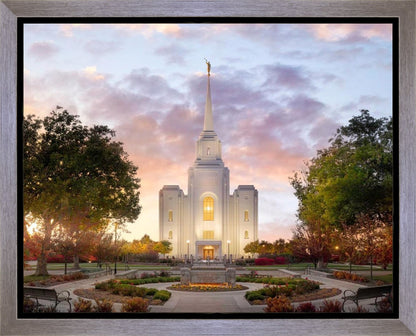 Brigham City Temple Autumn Panorama