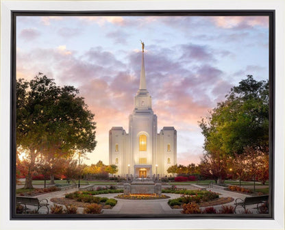 Brigham City Temple Autumn Panorama