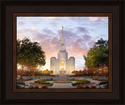 Brigham City Temple Autumn Panorama