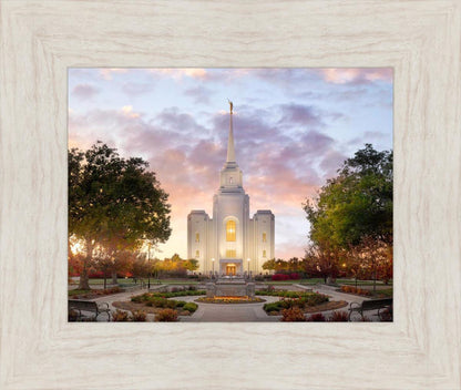 Brigham City Temple Autumn Panorama