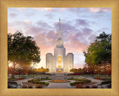 Brigham City Temple Autumn Panorama