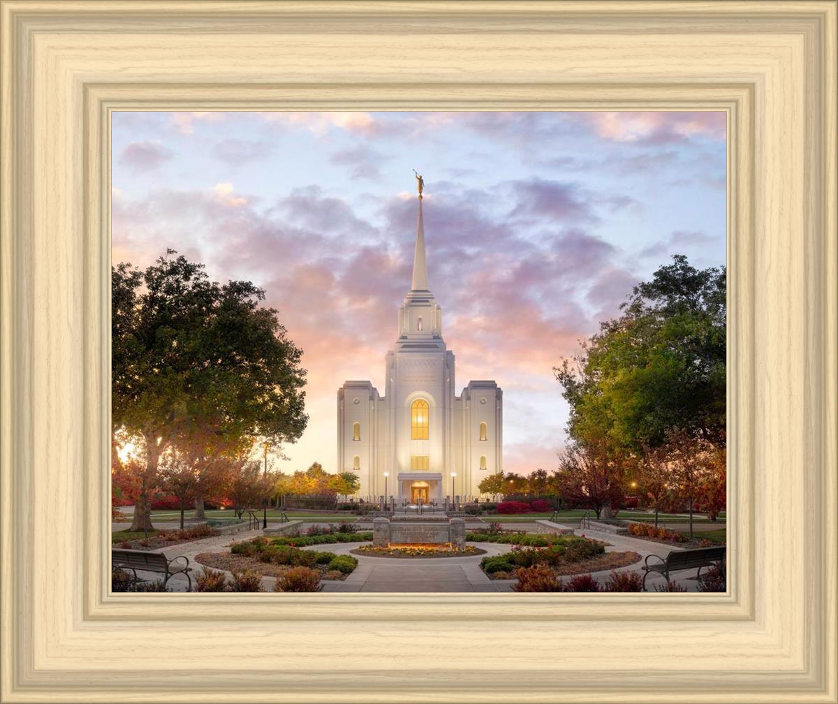 Brigham City Temple Autumn Panorama