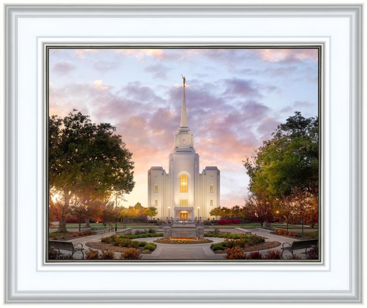 Brigham City Temple Autumn Panorama