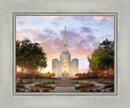 Brigham City Temple Autumn Panorama