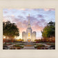 Brigham City Temple Autumn Panorama