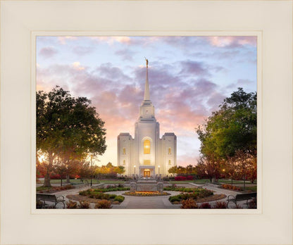 Brigham City Temple Autumn Panorama